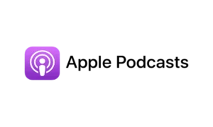 Logo de Apple Podcasts, plataforma donde se distribuye el podcast "Empoderamiento Consciente" de Jazmín González