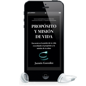 Audiolibro de espiritualidad para descubrir el propósito y la misión de vida. Audiolibro Propósito y misión de vida. Autora Jazmín González.
