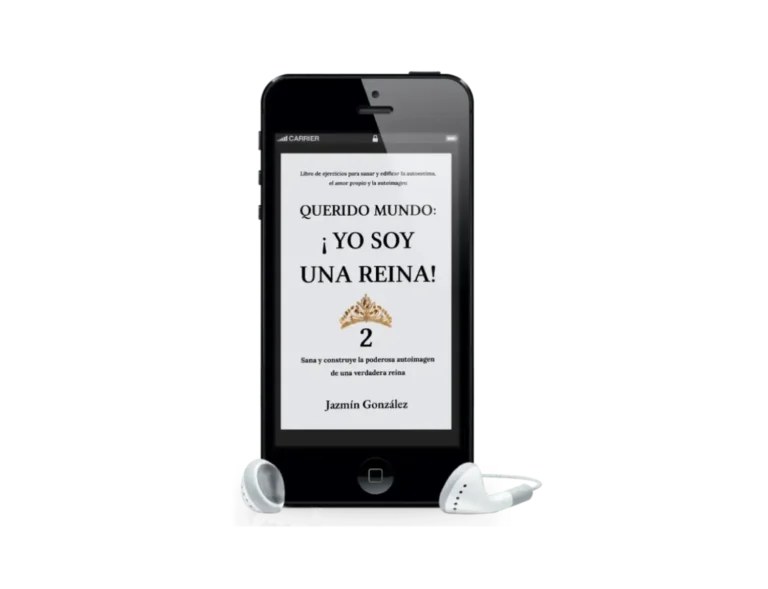 Audiolibro "Querido mundo: ¡Yo soy una reina! 2" de Jazmín González sobre amor propio, autoestima, autoconfianza, mentalidad y reprogramación mental