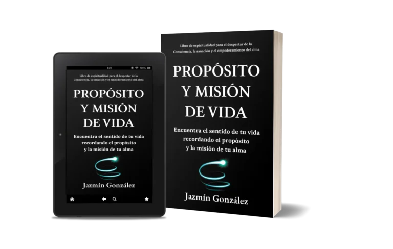 Libro "Propósito y misión de vida" de Jazmín González sobre espiritualidad y cómo descubrir el propósito y la misión de vida
