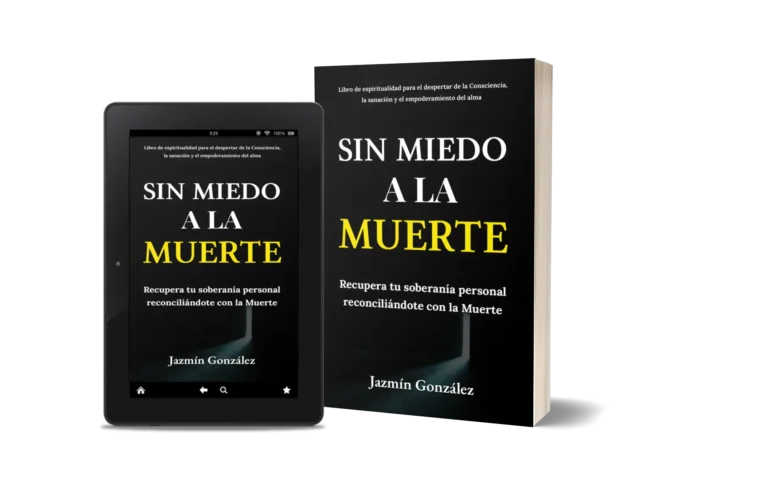 Libro "Sin miedo a la muerte" de Jazmín González sobre espiritualidad no dual, muerte y duelo