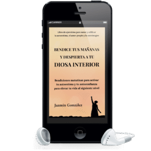 Audiolibro de autoestima, autoconfianza, de guía de afirmaciones diarias para manifestar la vida de tus sueños. Audiolibro Bendice tus mañanas y despierta a tu diosa interior. Autora Jazmín González