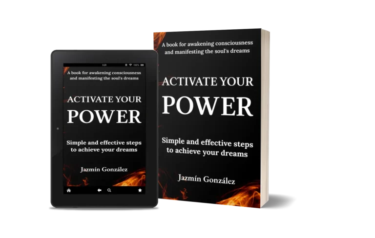Book "Activate Your Power" by Jazmín González on awakening consciousness and manifesting your deepest dreams
