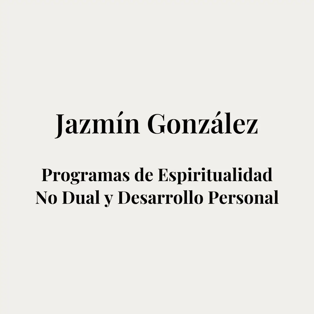 Portada de la página de los programas online de Jazmín González.