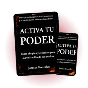 Imagen de la muestra descargable del libro "Activa tu poder" de Jazmín González, mostrando portada y diseño interior para lectores interesados en empoderamiento y desarrollo personal.