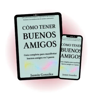 Imagen de la muestra descargable del libro "Cómo tener buenos amigos" de Jazmín González, mostrando portada y diseño interior para lectores interesados en relaciones y crecimiento personal.