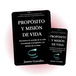Imagen de la muestra descargable del libro "Propósito y misión de vida" de Jazmín González, mostrando portada y diseño interior para lectores interesados en desarrollo personal y espiritualidad.