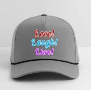 Gorra Love Laugh Livejpg