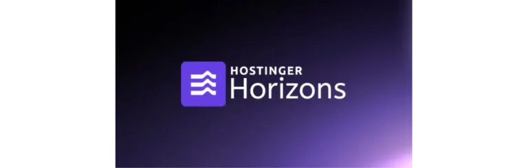Horizons es una herramienta de Hostinger para construir sitios web profesionales para autores independientes, en la sección de herramientas para autores del sitio web de la autora Jazmín González