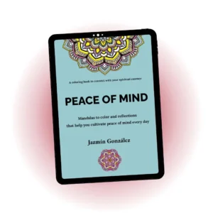 Mockup image of the book “Peace of Mind”