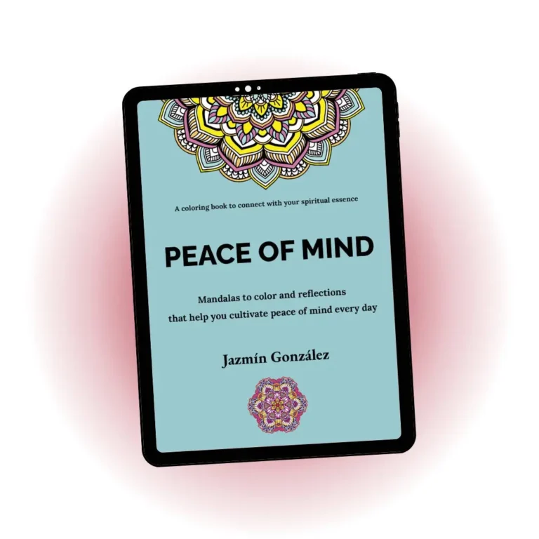 Mockup image of the book “Peace of Mind”