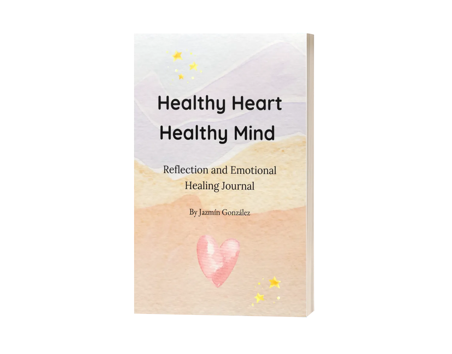 Mockup image of the book “Healthy Heart, Healthy Mind”