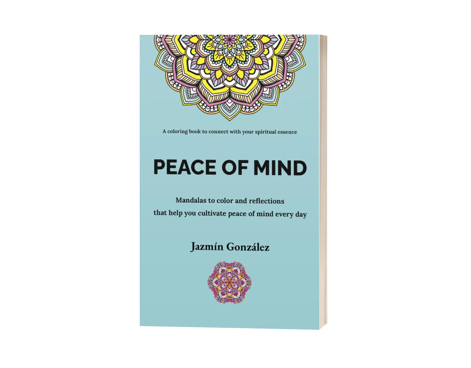 Mockup image of the book “Peace of Mind”