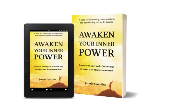 Book "Awaken Your Inner Power" by Jazmín González on awakening consciousness and manifesting your deepest dreams