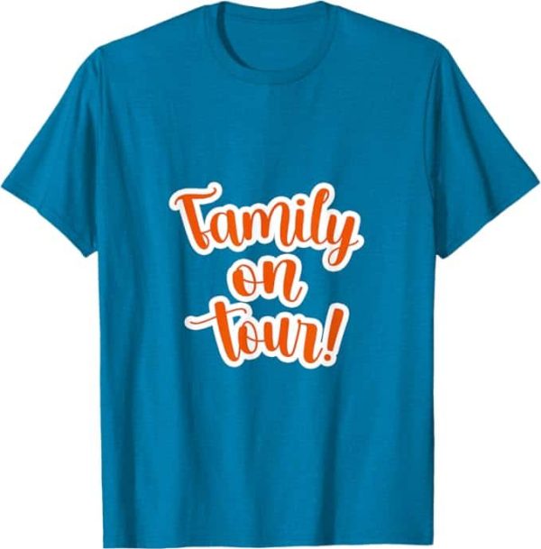 Family On Tour T-Shirt HOMMBRE Zafiro