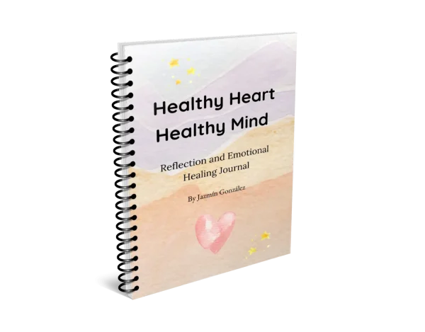 Mockup image of the book “Healthy Heart, Healthy Mind”