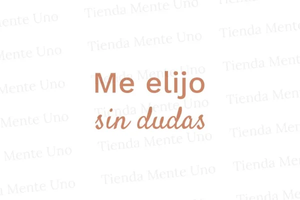 Merch Me Elijo Sin Dudas