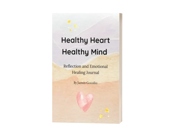 Mockup image of the book “Healthy Heart, Healthy Mind”