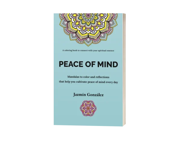 Mockup image of the book “Peace of Mind”