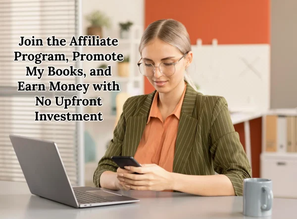 young-woman-workingfrom-home-promoting-books-on-laptop